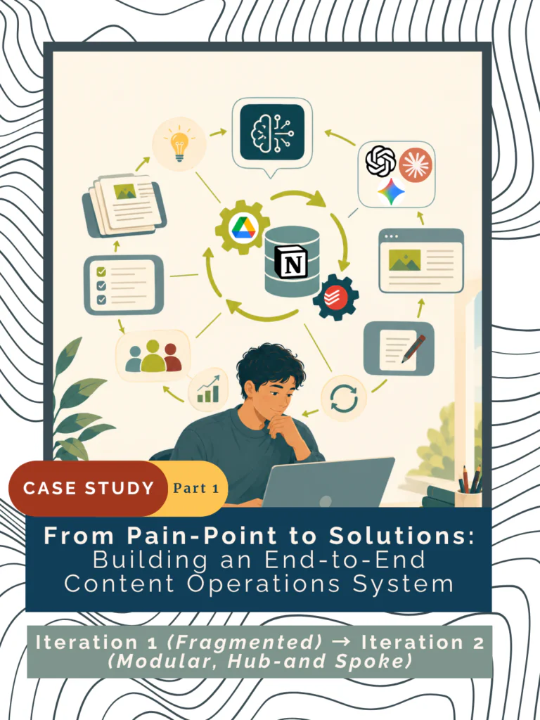 Content Operations System Revamp: Fragmented to Centralized